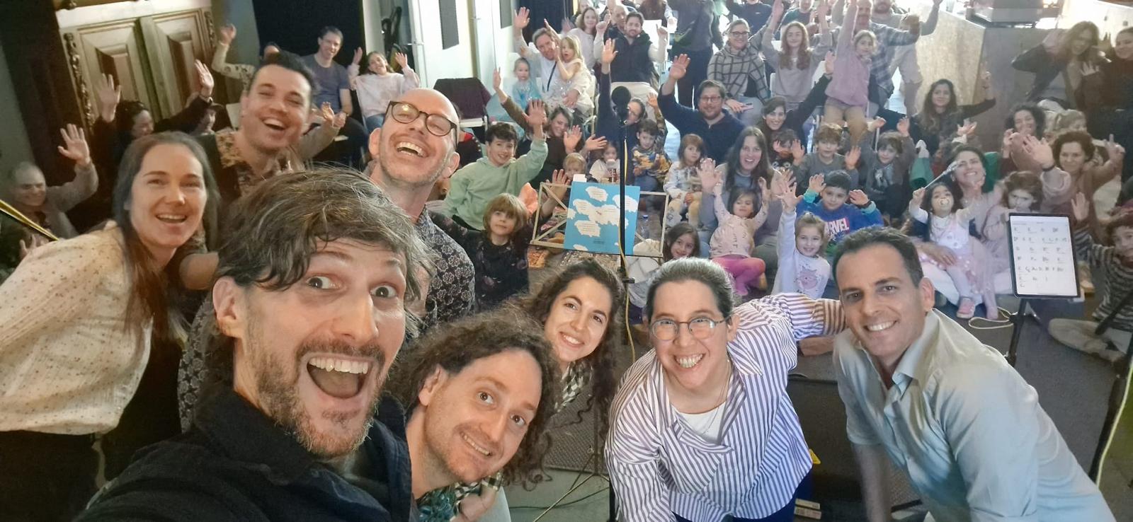 Tozeret Ha'aretz team smiling